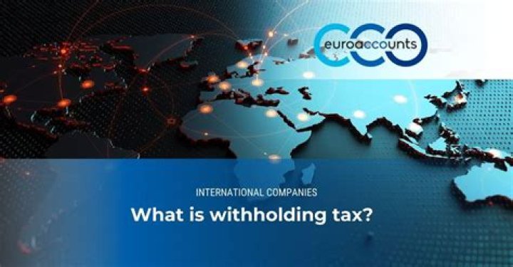 What is withholding compliance?