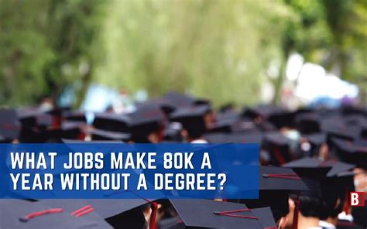 What jobs make 80k a year?
