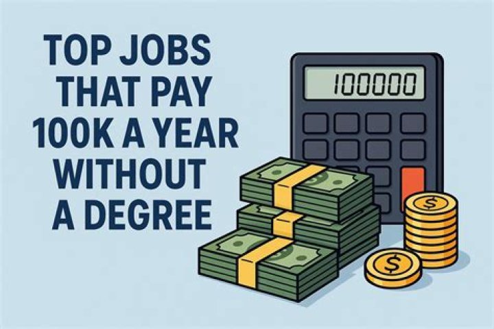 What jobs pay less 100K a year?