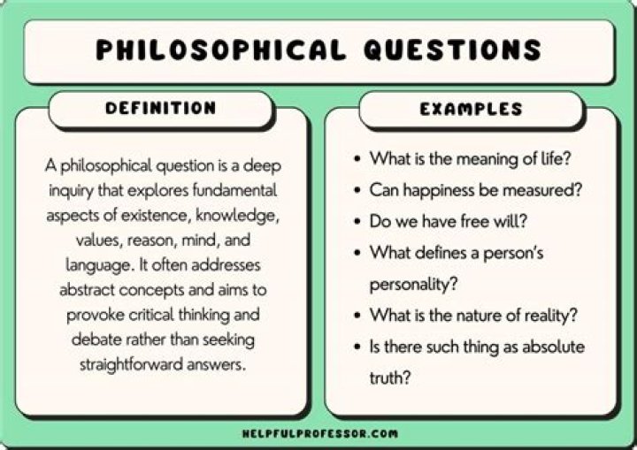 What kind of questions does philosophy ask?