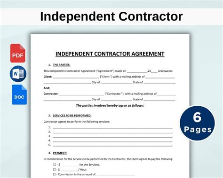 What makes an independent contractor a 1099 contractor?