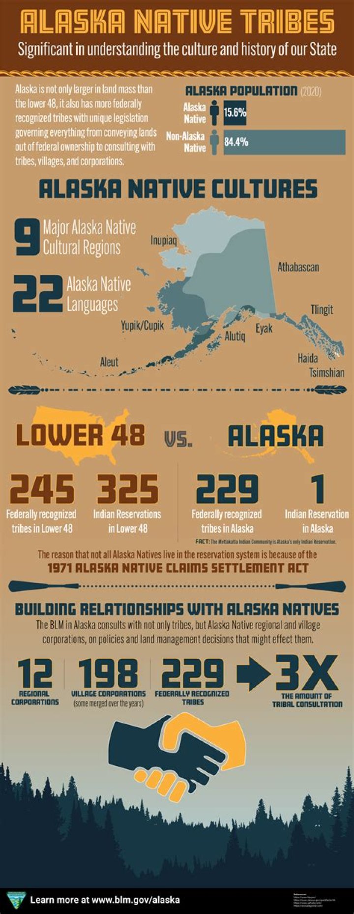 What nationality are most Alaskans?