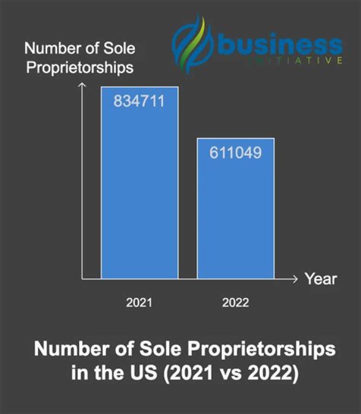 What percentage of businesses are sole proprietorships?