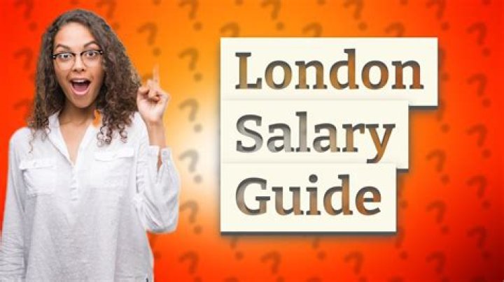 What salary do I need to live in London?