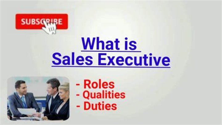 What sales executive do?