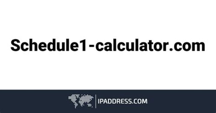 What schedule1 1040?