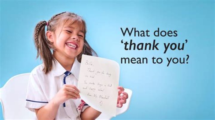 What thank means?