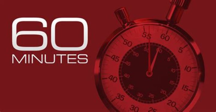 What time is 60 Minutes on tonight?