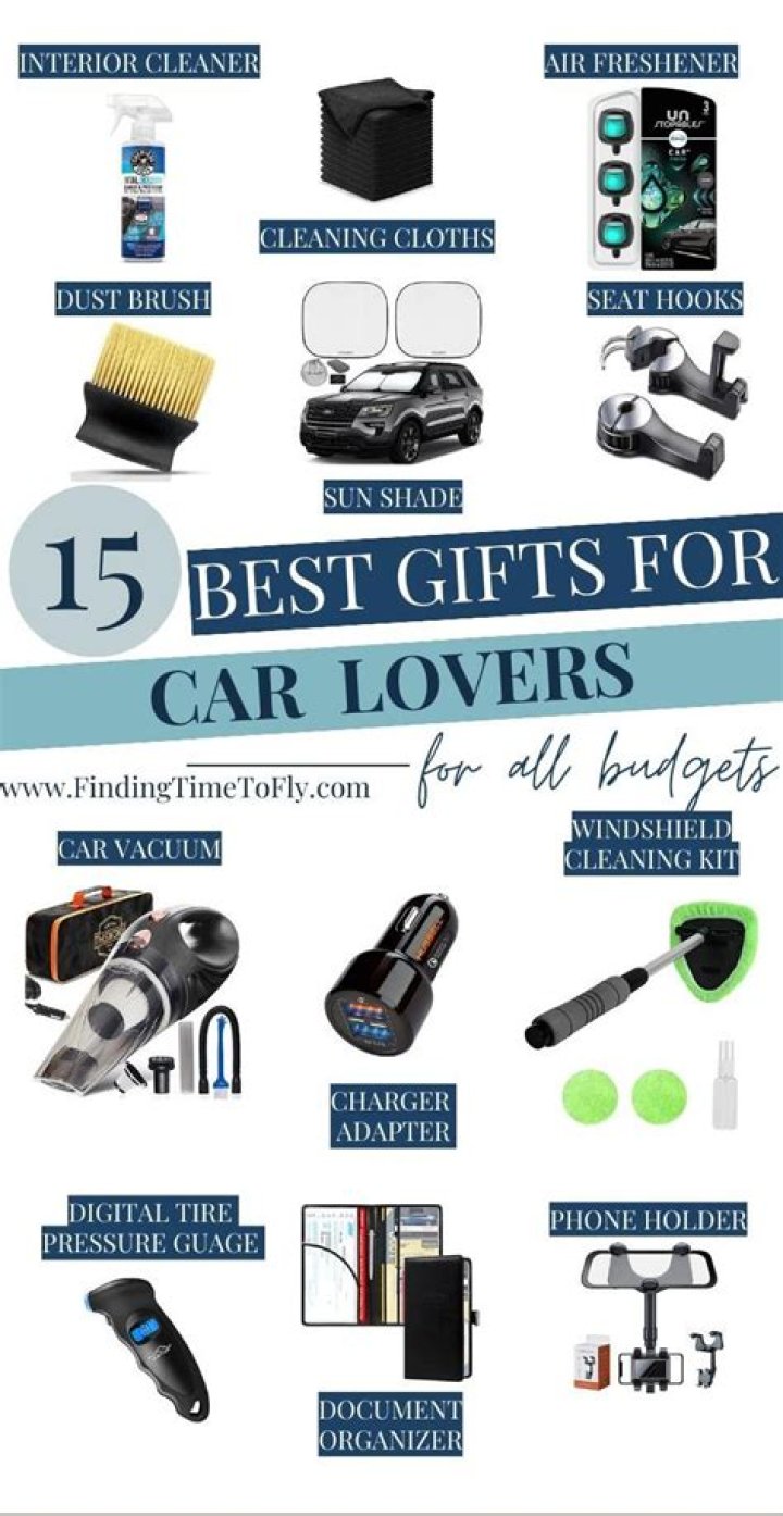 What to buy for someone who likes cars?