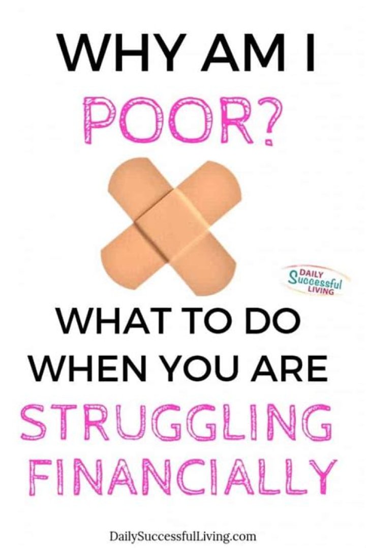 What to do when you are struggling financially?