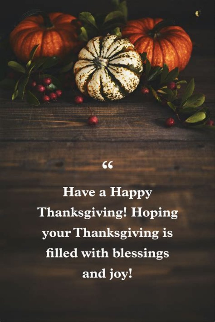 What to say to wish someone a Happy Thanksgiving?