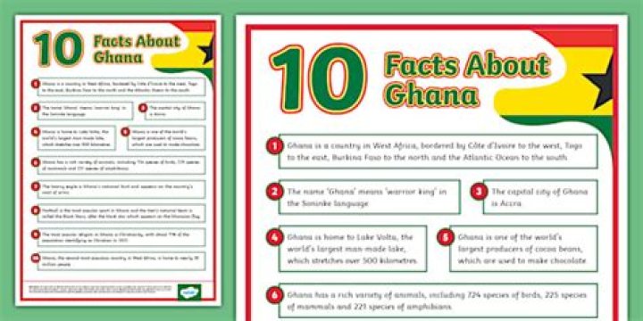 What was Ghana known for?
