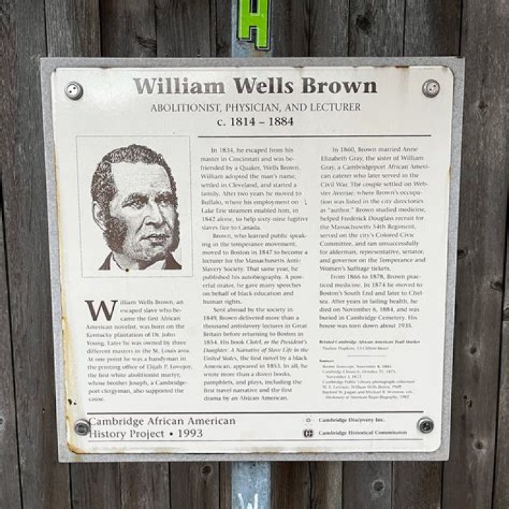 What was William Wells Brown real name?