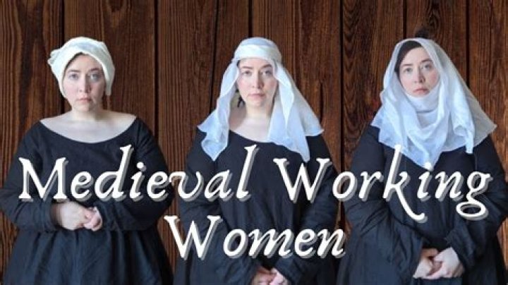What work did medieval women do?