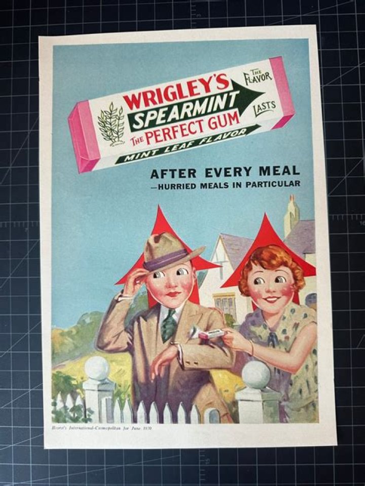 When did Wrigleys gum start?
