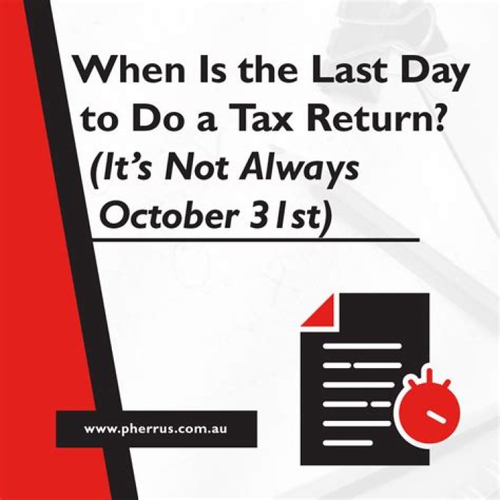 When is the last day to file your tax return?