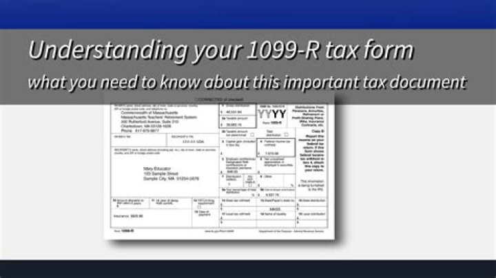 When to file a 1099-R tax return?