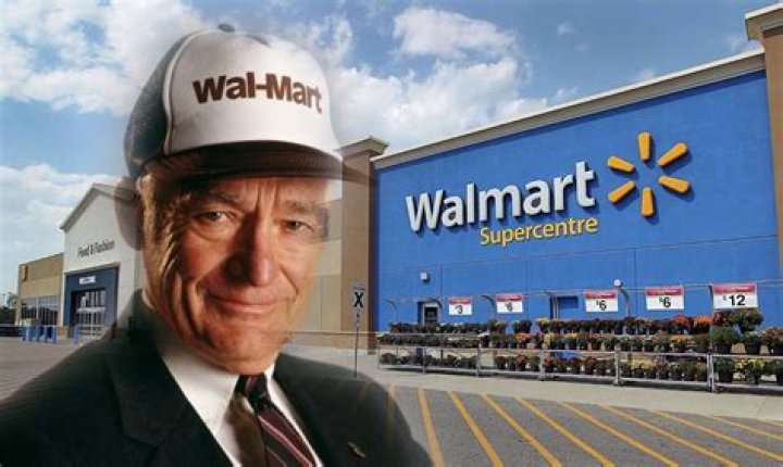 Where did Sam Walton get the money to start Wal-Mart?