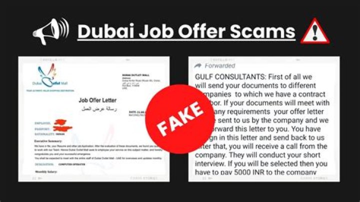 Where do I report fake job offers?