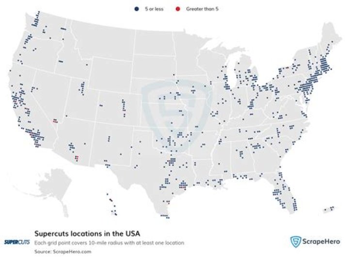 Where is Supercuts headquarters located?