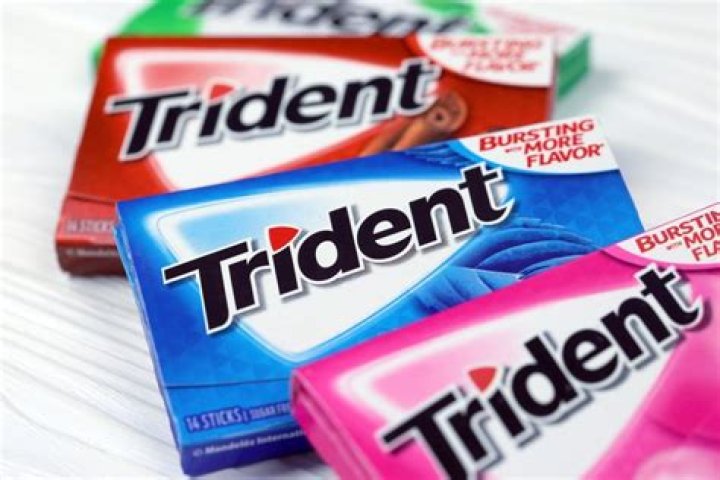 Which company owns Trident gum?