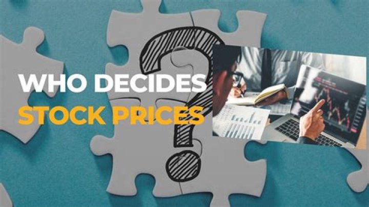 Who actually decides stock price?