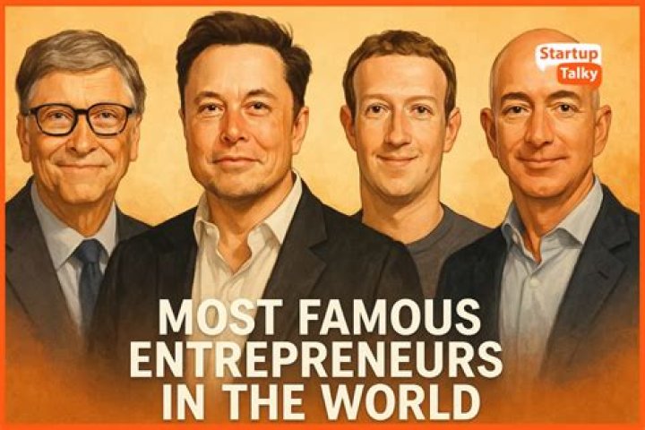 Who are three famous entrepreneurs?