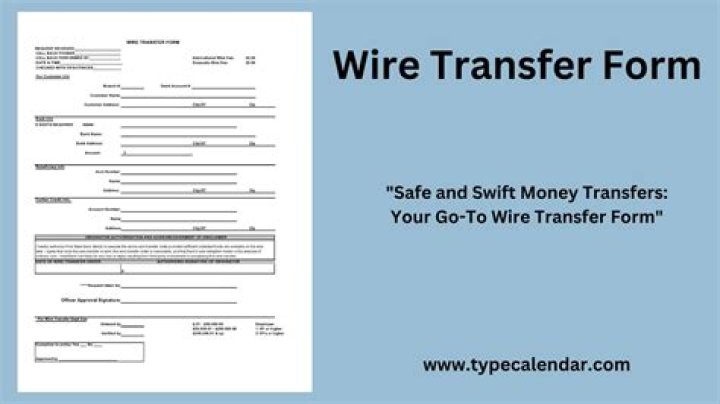 Who can send a wire transfer?