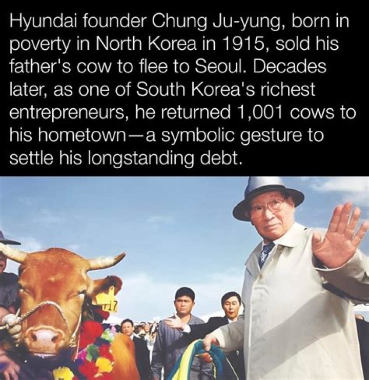 Who founded Hyundai?