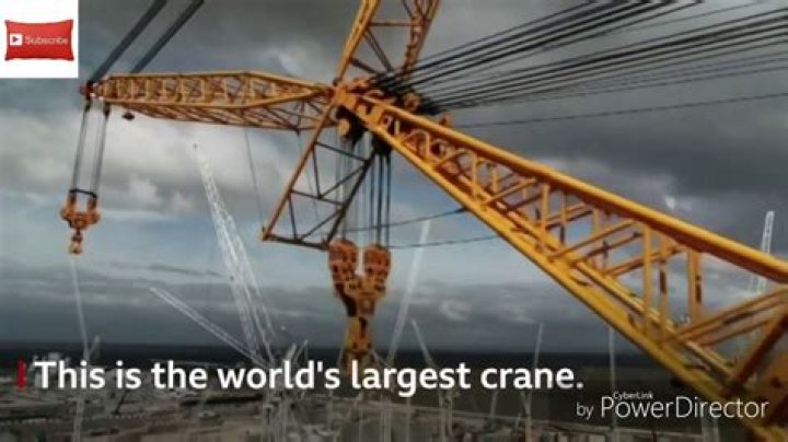 Who has the most cranes in the world?
