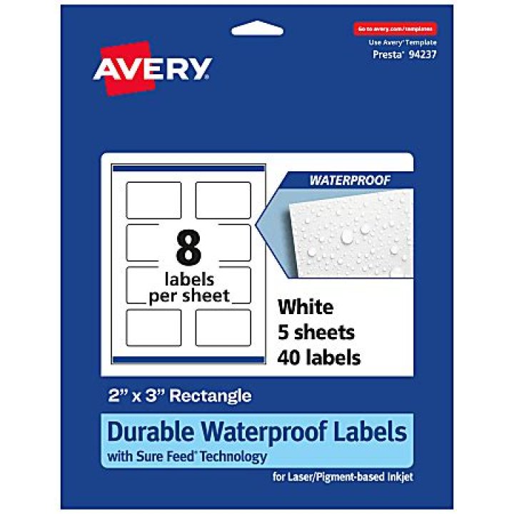 Who invented Avery labels?