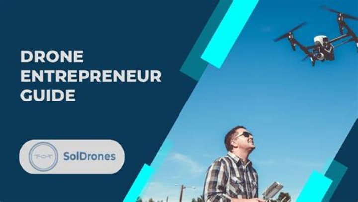 Who is called drone entrepreneur?