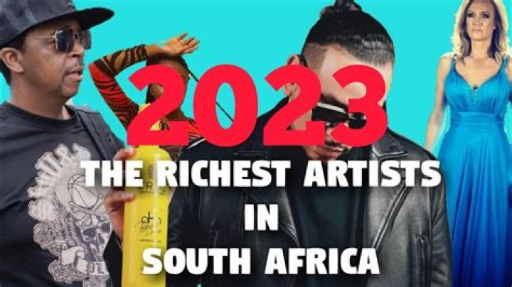 Who is the richest artist in SA?