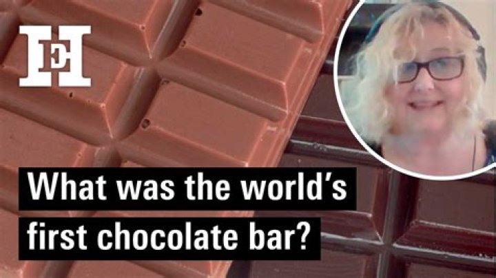 Who made the first chocolate bar in the world?
