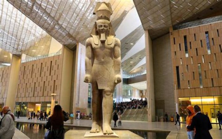 Who paid for Egyptian museum?