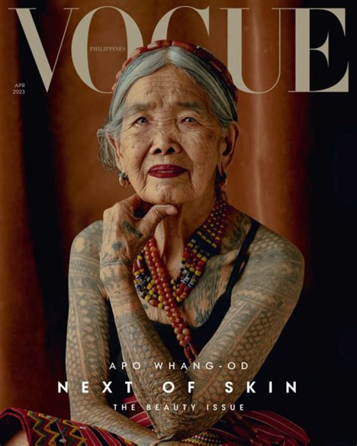 Who was the first woman on the cover of Vogue?