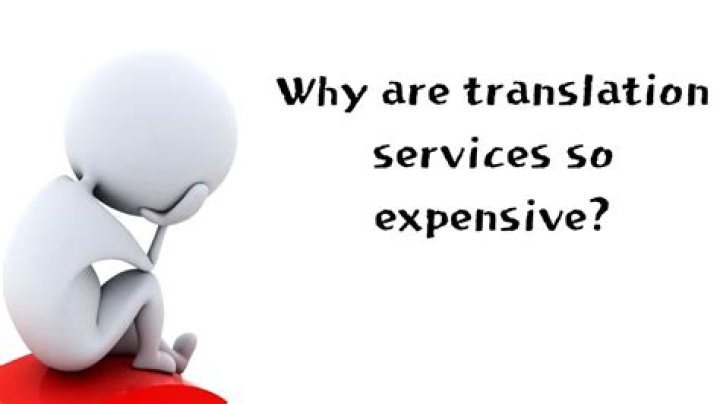 Why are translation services so expensive?