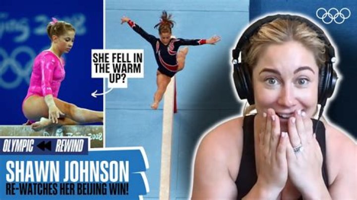 Why did Shawn Johnson retire gymnastics?