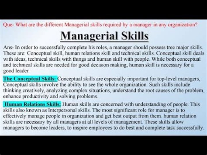 Why is it important to study managerial skills?
