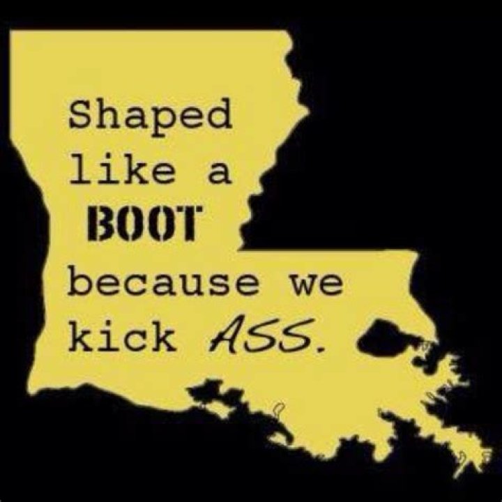 Why is Louisiana shaped like a boot?