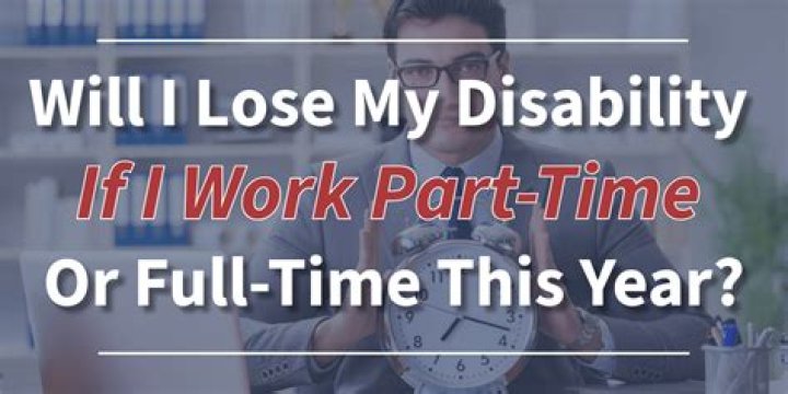 Will I lose my SSI if I work part time?